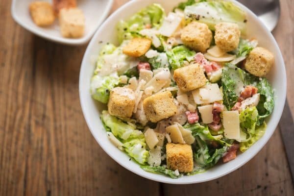 Ensalada cesar clasica