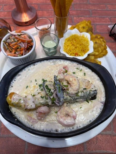 Salmon marinero