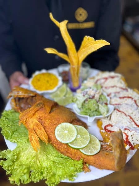 Pescado frito playero