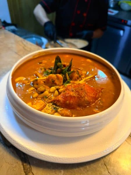 Asopado de mariscos