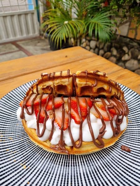 W. fresa con crema